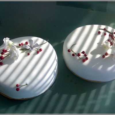 White Roses And Rowanberries