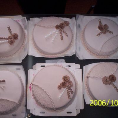 My First Weddincakes..