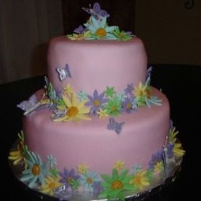 Flowers And Butterflies