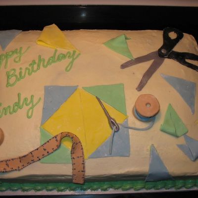 Quilter's Bday Cake