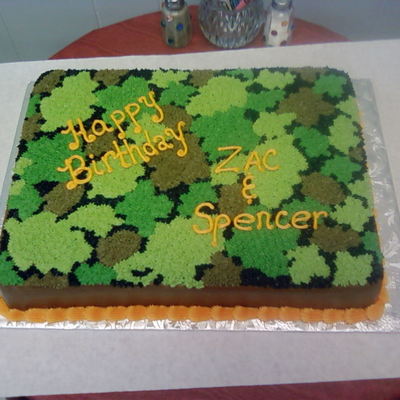 Camo Cake