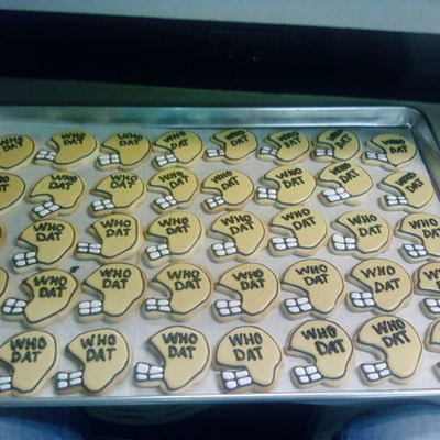 Who Dat Cookies