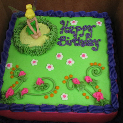Tinkerbell Cake