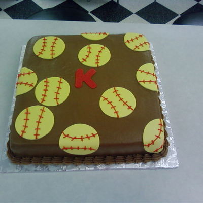 Softball Cake