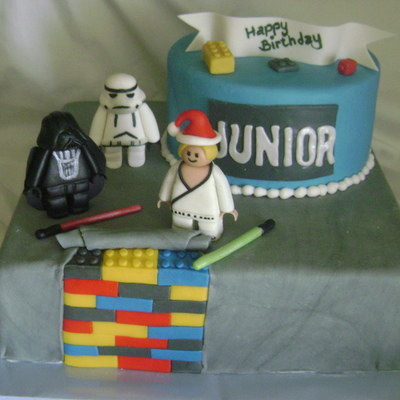 Star Wars Lego Cake