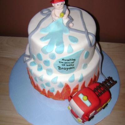 Baby Shower Firefighter