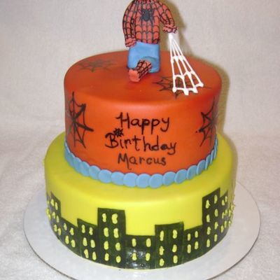 Spidey Cake
