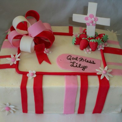 Baptism Cake
