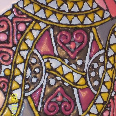 Queen Of Hearts Cake, Detail Pic 1