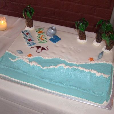 Angie's Reception Cake