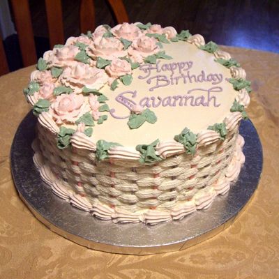 Savannah's Basket Of Roses