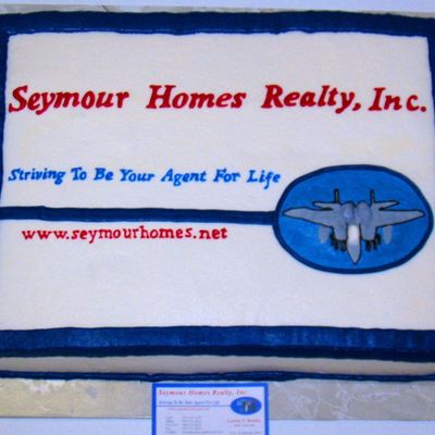 Grand Open Of Realty Business Cake