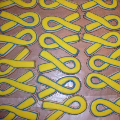 Support Your Troop Ribbon Cookies