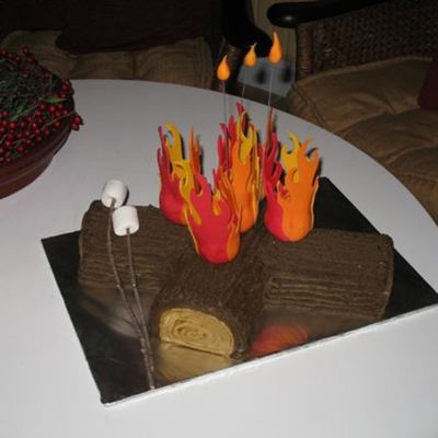 Campfire Cake