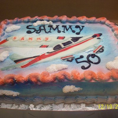 Airplane Cake