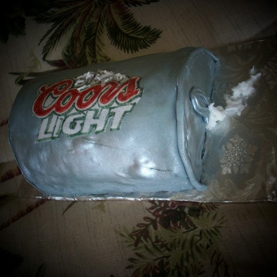 Coors Light Cake
