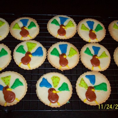 Turkey Sugar Cookies