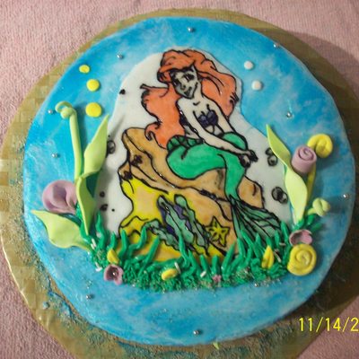 Ariel Cake