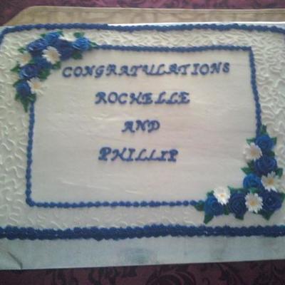 Engagement Cake