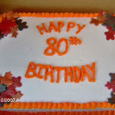 Fall Cake