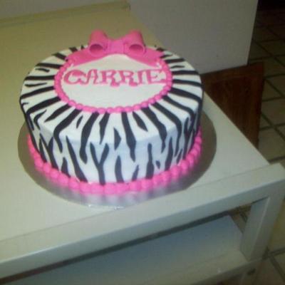 Pink And Zebra
