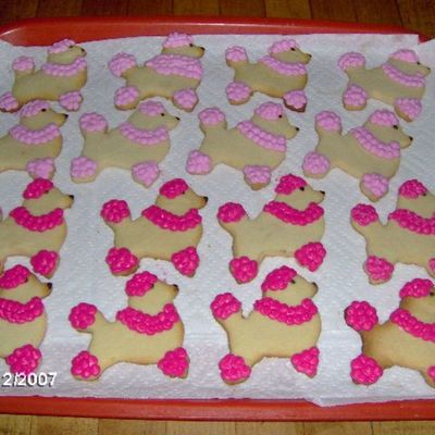 Poodle Cookies