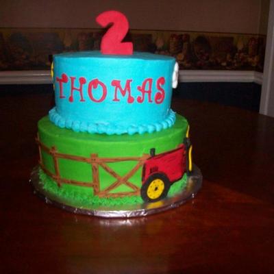 Tractor Cake