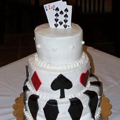 Poker Cake