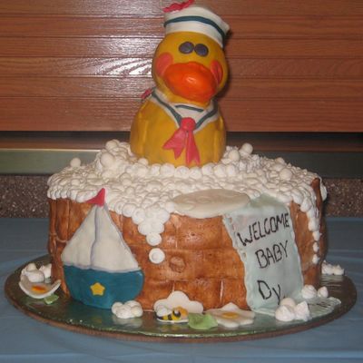 Duck And Barrel Cake