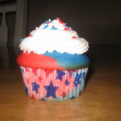 4Th July Cupcake