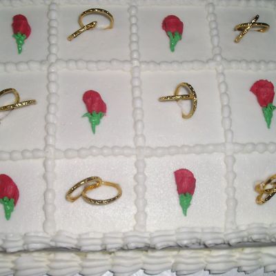 Wedding Rings And Rosebuds
