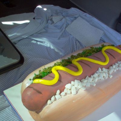 Hot Dog Cake