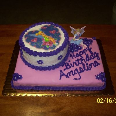 Tinkerbell Cake