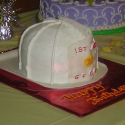Side View Firemans Hat