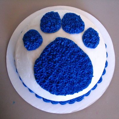 Mini Blue's Clue Paw Print