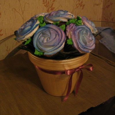 Sympathy Cupcake Bouquet