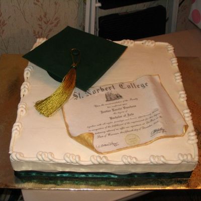 Green And Gold Graduation