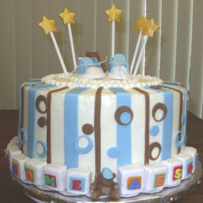 Baby Shower Cake For Aeson