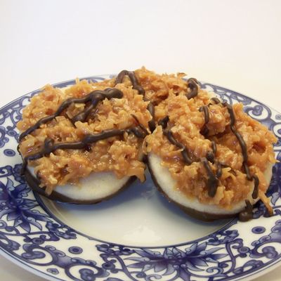 My Version Of The Samoa Girl Scout Cookie