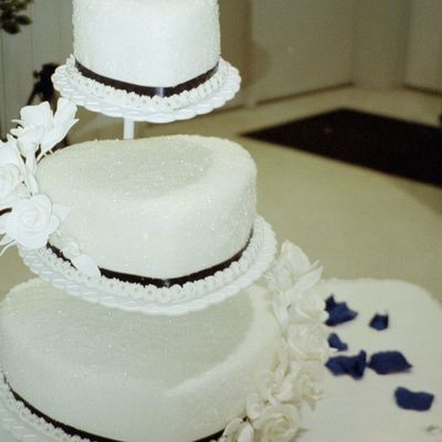 Heart Shaped Wedding Cake