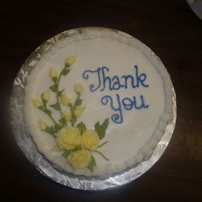 Thank You Cake