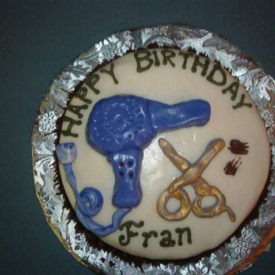 Hairstylist Cake