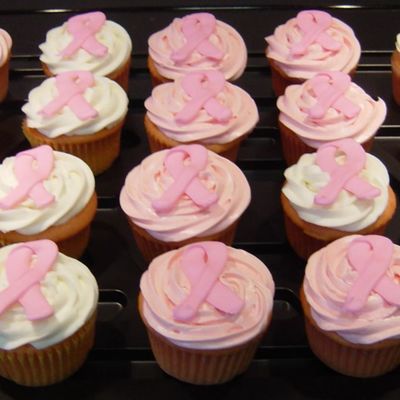 Breast Cancer Cupcakes
