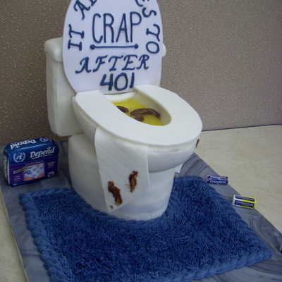 Toilet Cake