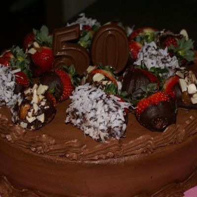 Mom's 50Th Birthday Cake