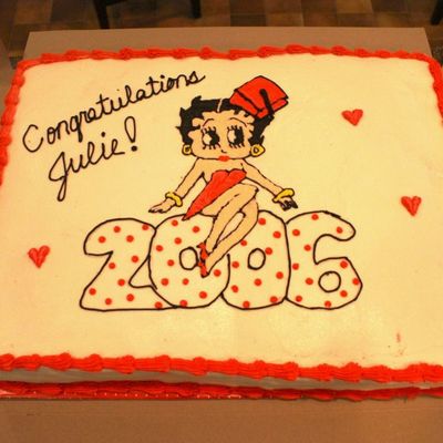 Betty Boop Graduation