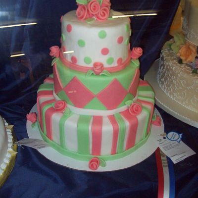 State Fair Wedding Cake Entry