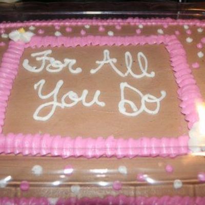 1/4 Sheet Cake For Office Party