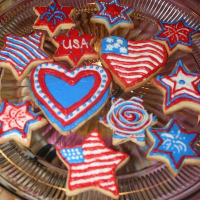 Cookies I Did For 4Th Of July