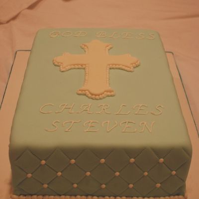 Baptism Cake